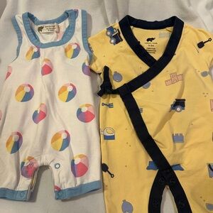 Colorful Baby Rompers Set